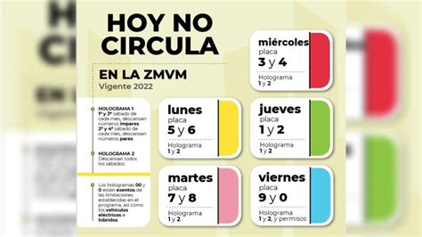 hoy no circula cdmx semanal